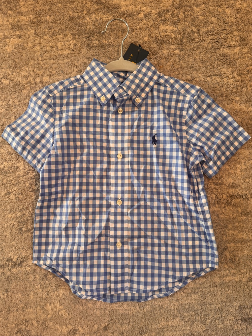 NWT Polo Ralph Lauren Boys Short Sleeve Shirt